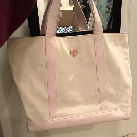 Lilly Pulitzer canvas tote bag - Picture 4 of 10